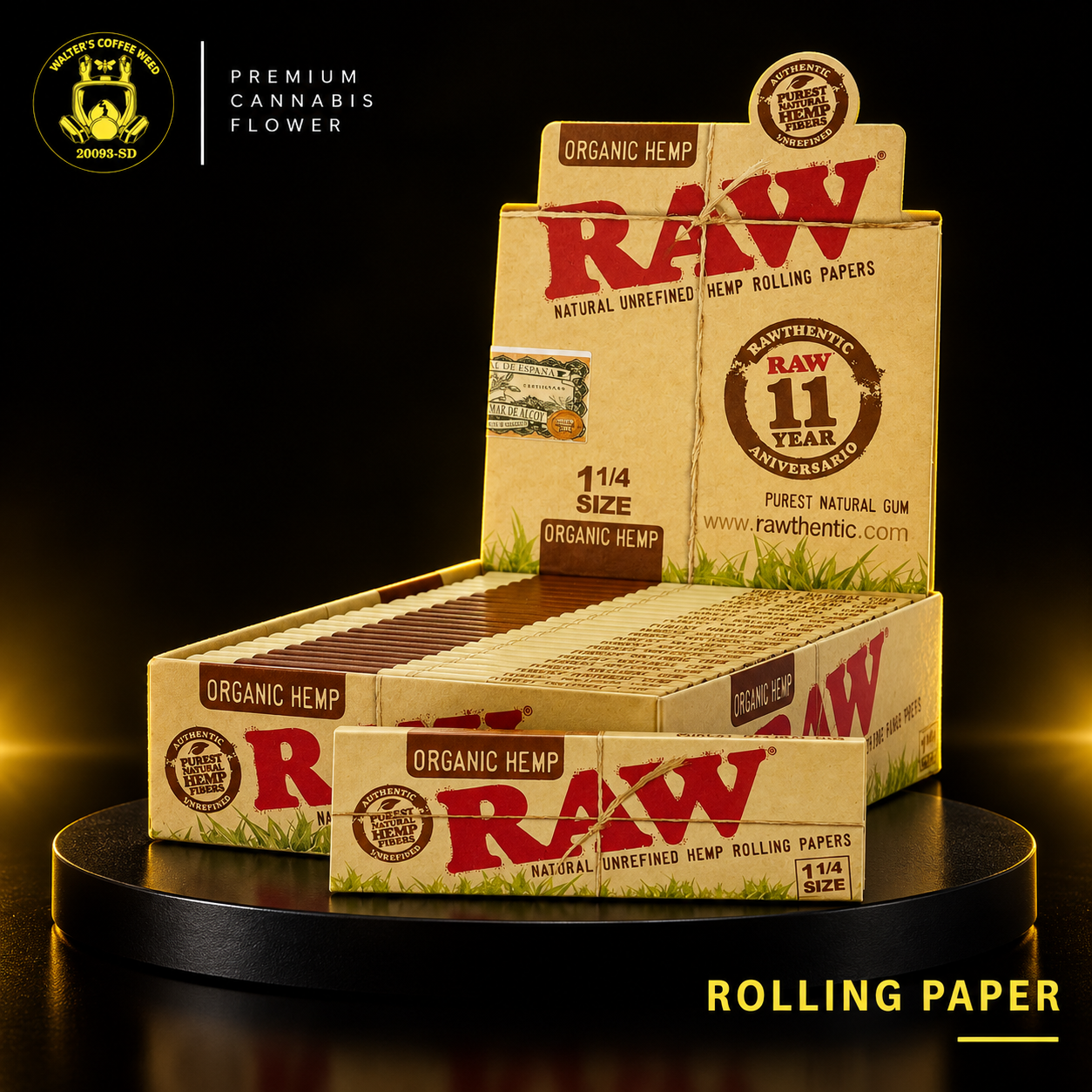 RAW Classic Rolling Papers